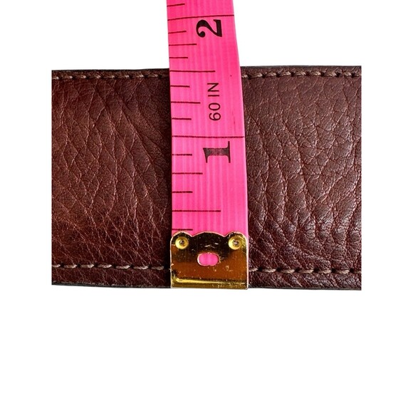 Appaloosa Trading Co Handmade Tooled Leather Belt Man Black Brown 34 - Picture 8 of 8